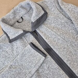 Lululemon Its Fleecing Cold Jacket Women's 8 Heathered Gray Full Zip